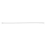 14" White Nylon Cable Ties, 9/32" Width