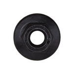 M6-1.0 Spin Lock Nut with Serrated, Black Phosphate