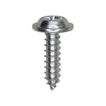 #8x5/8" Phillips Truss Head Flat Washer Tapping Screw, Type A/AB, Zinc