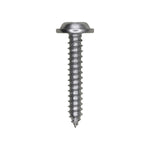 #8x1" Phillips Truss Head Flat Washer Tapping Screw, Type A/AB, Zinc