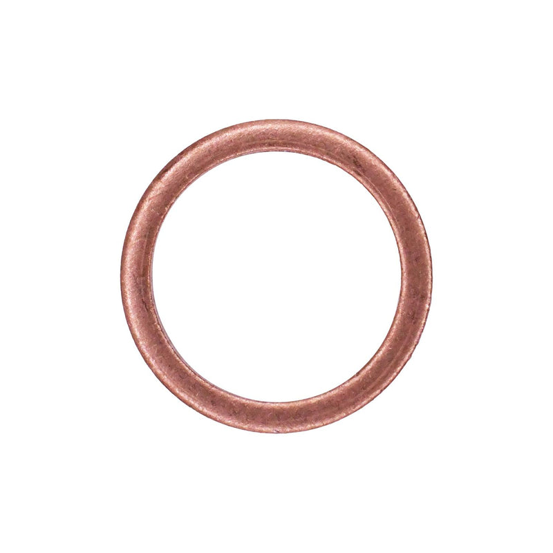 14mm Copper Washer, 14.2mm ID, 17.8mm OD