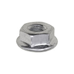 #10-24 Spin Lock Nut with Serrated, Zinc