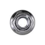 1/4"-20 Spin Lock Nut with Serrated, Zinc