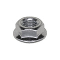 5/16"-18 Spin Lock Nut with Serrated, Zinc