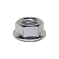 3/8"-16 Spin Lock Nut with Serrated, Zinc