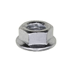 3/8"-16 Spin Lock Nut with Serrated, Zinc