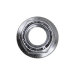 3/8"-16 Spin Lock Nut with Serrated, Zinc