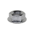 7/16"-14 Spin Lock Nut with Serrated, Zinc