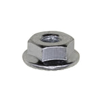 #8-32 Spin Lock Nut with Serrated, Zinc