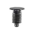 6mmx12mm Black Nylon Single Head Weatherstrip Christmas Tree Retainer, 10mm Head