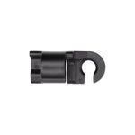 1/4" Black Nylon Door Lock Clip