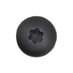 6mmx18mm Black Screw-Type Retainer with Closed End, 11mm Head, 7/16"