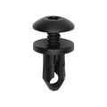 15/64"x15/32" Black Screw-Type Retainer with Closed End, 7/16" Head