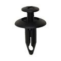 1/4"x11/16" Black Screw-Type Retainer with Closed End, 11/16" Head