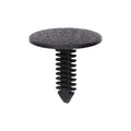 7/32"x11/16" Black Nylon Single Head Amc Trim Panel Christmas Tree Retainer, 3/4" Head