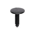 5.5mmx19mm Black Nylon Single Head Shroud Christmas Tree Retainer High Retention Capability, 15mm Head