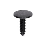 5.5mmx19mm Black Nylon Single Head Shroud Christmas Tree Retainer High Retention Capability, 15mm Head