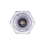 3/8"-24 Grease Fitting Straight, Plated, 5/8"
