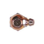 1/4" NPT 65 Degrees Grease Fitting Pipe Len, Plated