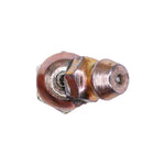 1/4"-28 45 Degrees Grease Fitting, Plated, 29/32" Overall Length