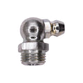 M10-1.0 90 Degrees Grease Fitting, Plated, 19mm Overall Length