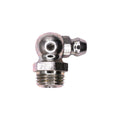 M10-1.0 90 Degrees Grease Fitting, Plated, 19mm Overall Length