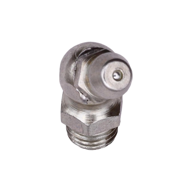 M8-1.0 45 Degrees Grease Fitting, Plated, 23mm Overall Length