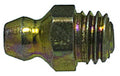 M8-1.25 Grease Fitting Straight, Plated, 15mm Overall Length