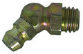 M8-1.25 45 Degrees Grease Fitting, Plated, 23mm Overall Length