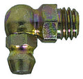 M8-1.25 90 Degrees Grease Fitting, Plated, 18mm Overall Length