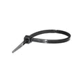 4" Black Nylon Cable Ties, 3/32" Width