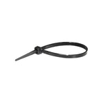 5-1/2" Black Nylon Cable Ties, 1/8" Width