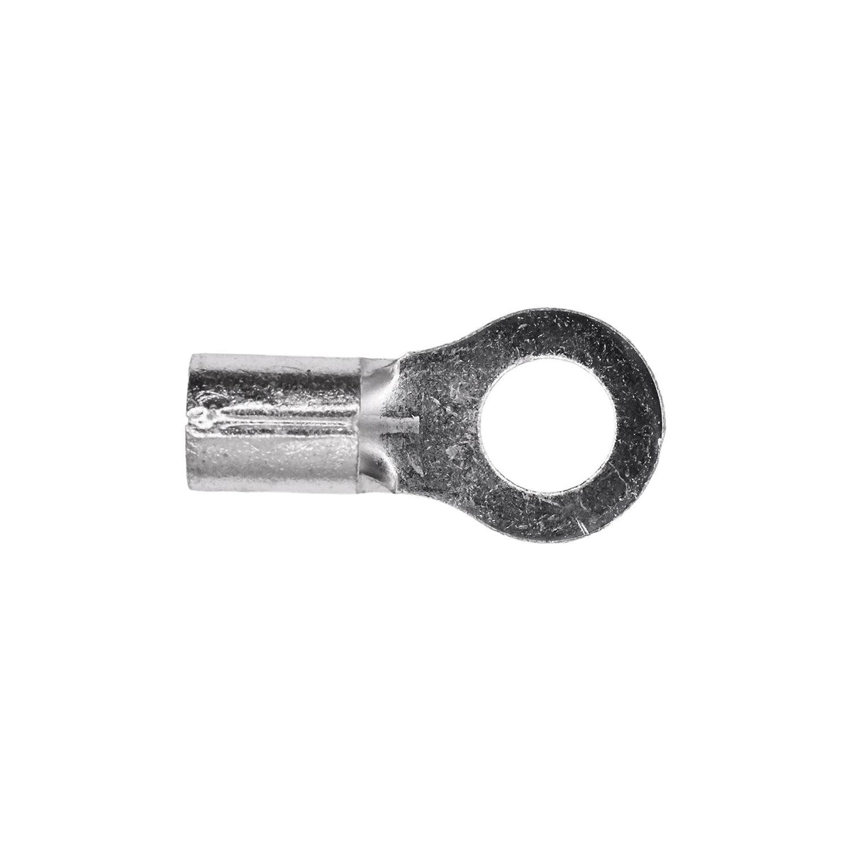 1/4" 8 Gauge Stud Ring Terminal Non-Insulating