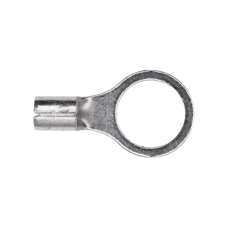 1/2" 8 Gauge Stud Ring Terminal Non-Insulating