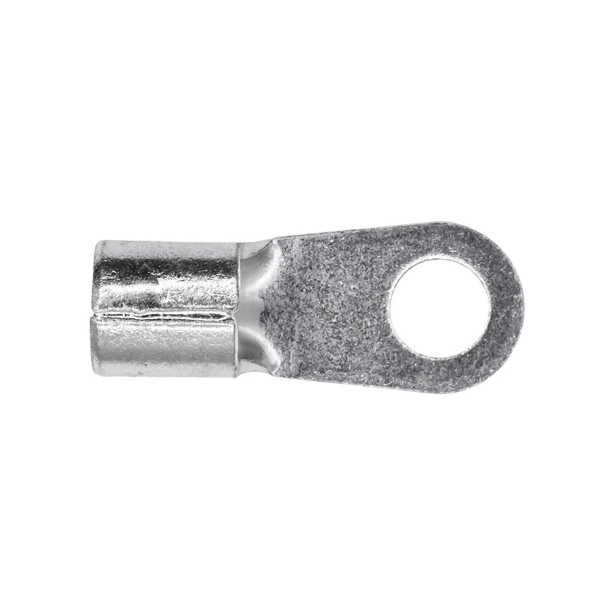 1/4" 6 Gauge Stud Ring Terminal Non-Insulating