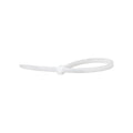 5" White Nylon Cable Ties, 1/8" Width