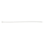 14" White Nylon Cable Ties, 9/32" Width