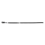 14-3/4" Black Nylon Cable Ties with Mounting Hole, 5/16" Width