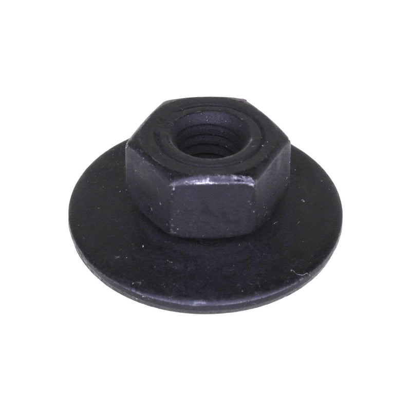 M5-0.80 Free Spinning Washer Nut, 19mm Washer, Phosphate