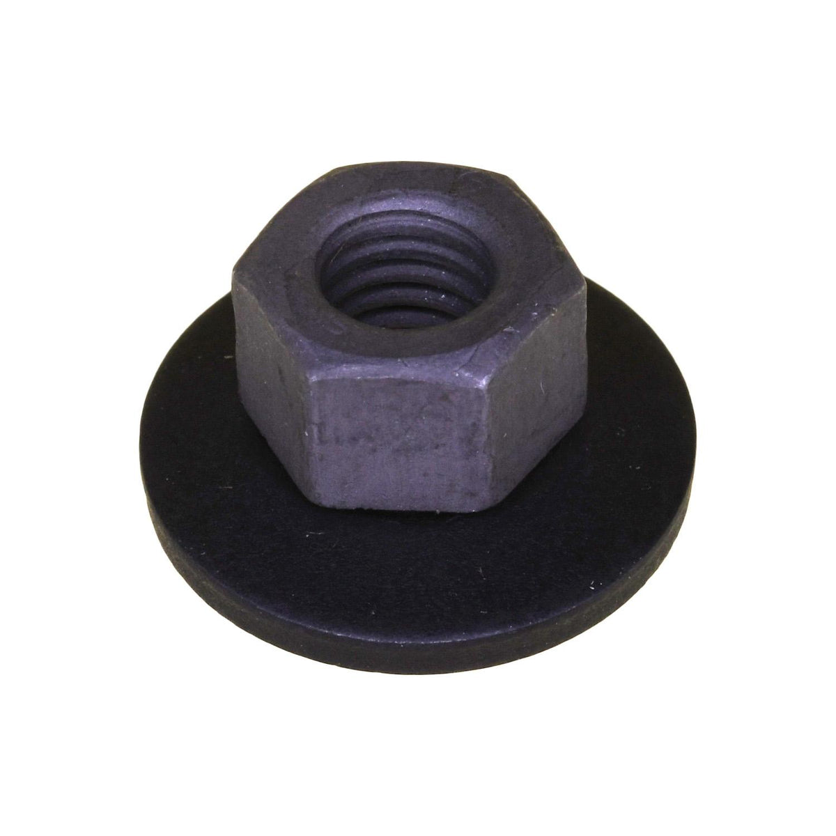 M6-1.0 Free Spinning Washer Nut, 18mm Washer, Phosphate