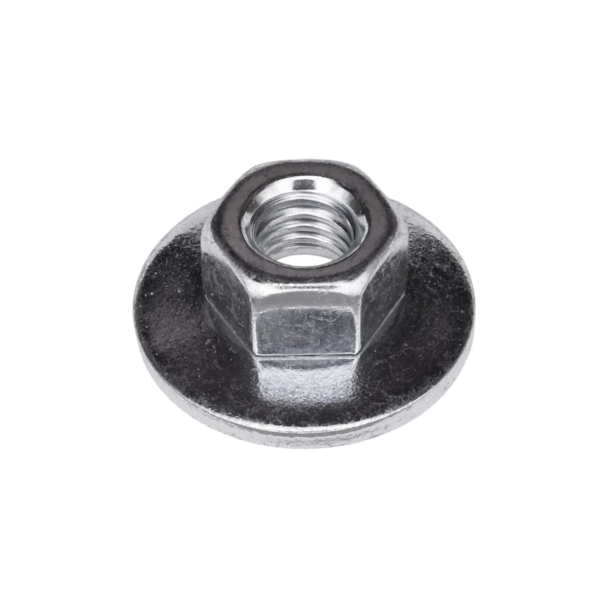 M6-1.0 Free Spinning Washer Nut, 19mm Washer, Zinc
