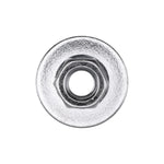 M6-1.0 Free Spinning Washer Nut, 19mm Washer, Zinc