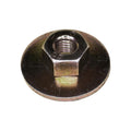 M6-1.0 Free Spinning Washer Nut, 24mm Washer, Yellow Zinc Chromate