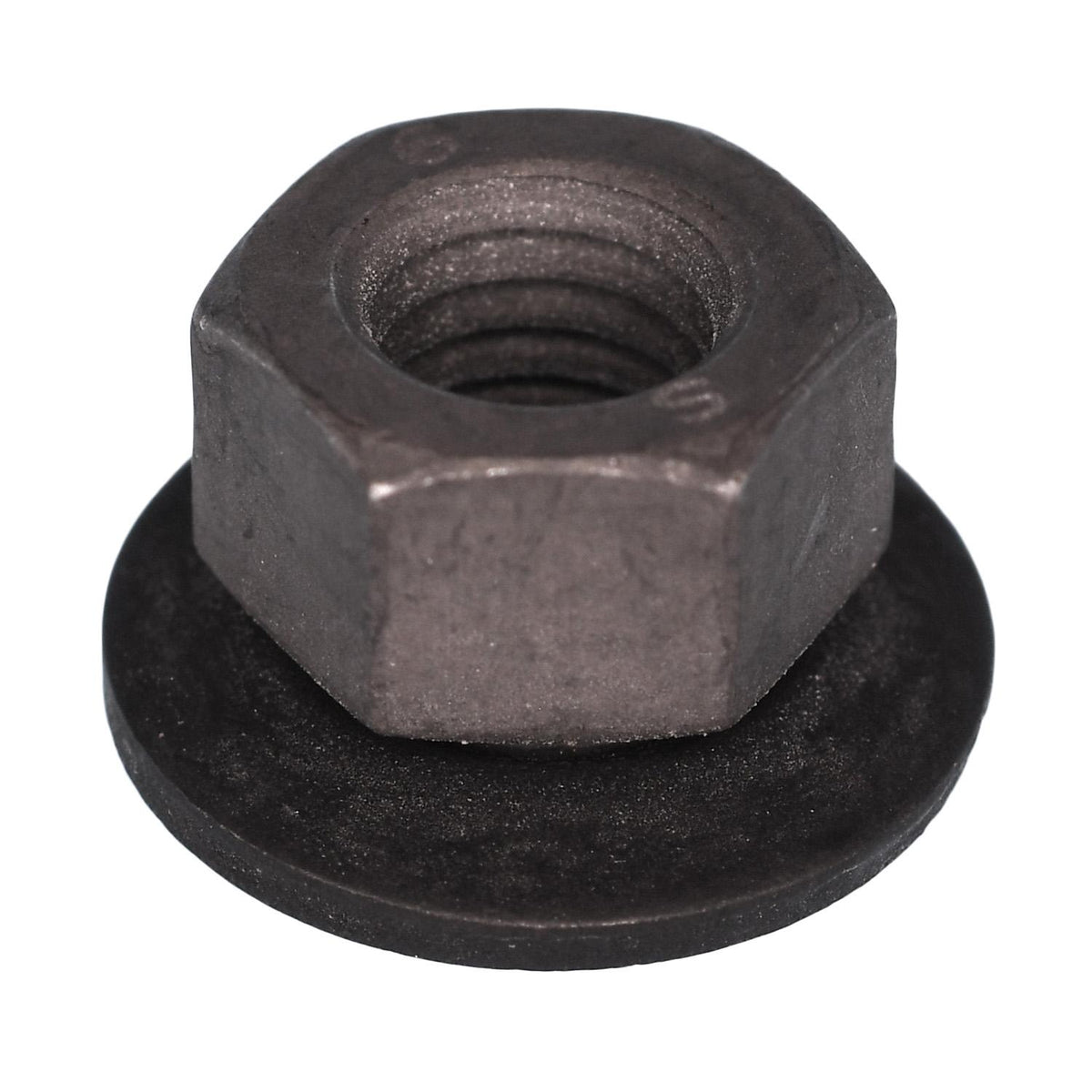 M8-1.25 Free Spinning Washer Nut, 19mm Washer, Phosphate