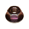 1/4"-20 Hex - Sems Free Spinning Washer Nut, 5/8" Washer, Yellow Zinc Chromate