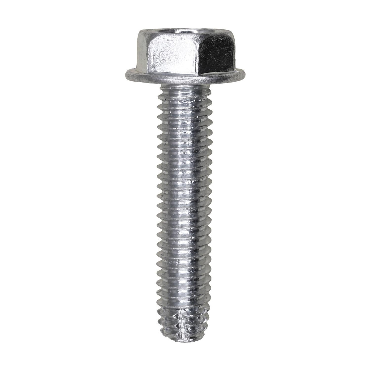 5/16"-18x1-1/2" Hex Head Washer Thread Cutting Screw, Zinc Chromate