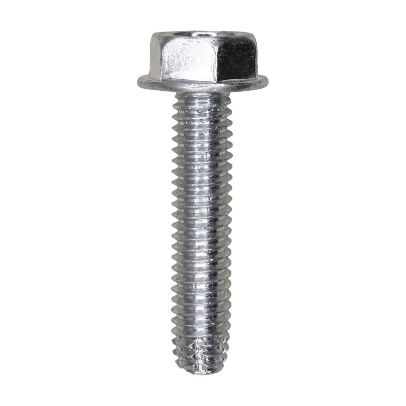 5/16"-18x1-1/2" Hex Head Washer Thread Cutting Screw, Zinc Chromate