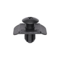 10mmx11mm Gray Screw-Type Bumper Retainer with Open End, 20mmx30mm Head