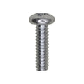 #6-32x1/2" Phillips Pan Head Machine Screw, Zinc