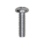 #6-32x1/2" Phillips Pan Head Machine Screw, Zinc